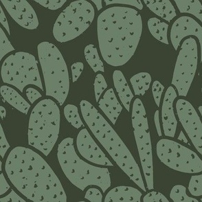 desert cactus green // mid scale