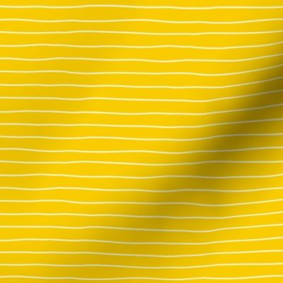 White Stripes On Yellow - Small