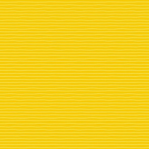 White Stripes On Yellow - Small