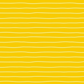 White Stripes On Yellow - Medium