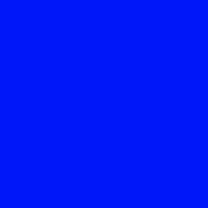 Bright True Blue Solid 0018f9