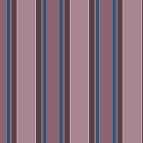  Vertical stripes cocoa brown retro sixties