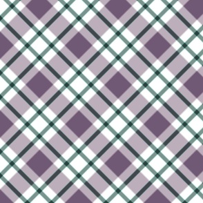  violet green checkered pattern diagonal