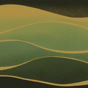 (medium 21x13in, textured)  Abstract Textured Waves / medium scale