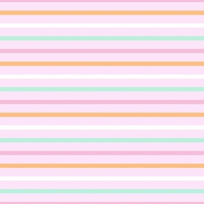 Thin Stripes - Pastel 12x12in