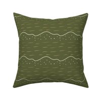 Olive Green Lace art - Blender for Forest Biome Collection