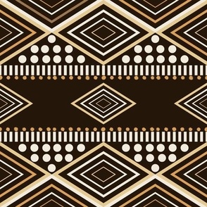 African style inspired geometric pattern