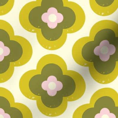 Mod Retro Daisy - Mid Century Floral