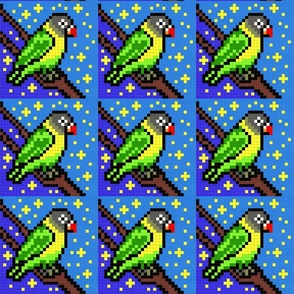 Lovebird Pixel Painting