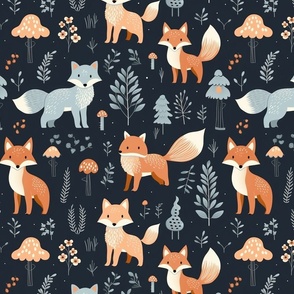Fox, Woodland Animals
