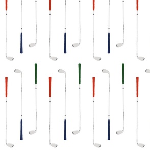 Welcome to the Club | Preppy Golf Country Club with Navy Blue, Hunter Green, Red and Grey