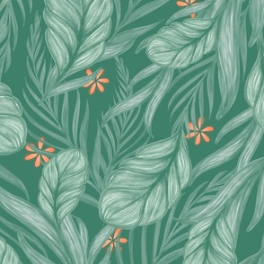 Forest Biome Leaves Pattern