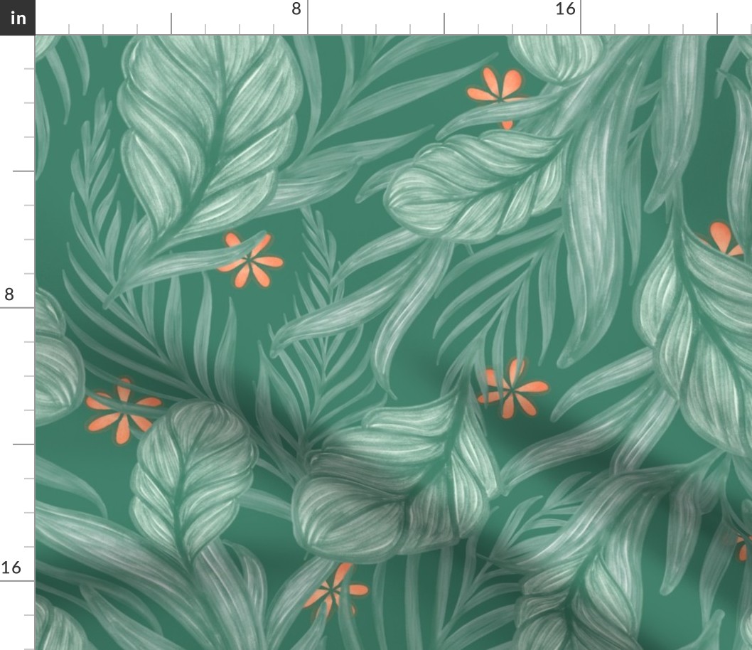 Forest Biome Leaves Pattern
