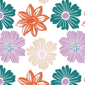 Spring Flowers | multicolor | medium