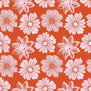 Spring Flowers | orange | small