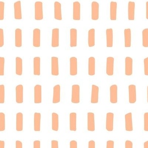 Large scale | Simple geometric  orange rectangles on white