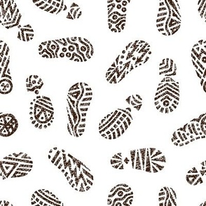 doodle shoe tracks