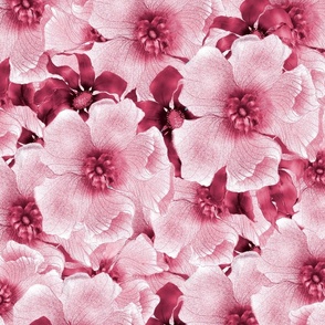 DENSE flowers-pink