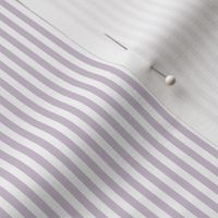 Candy Stripe 1/8" - 3241 micro // lavender fog and white