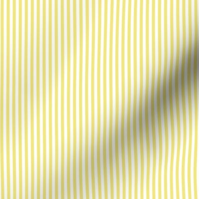 Candy Stripe 1/8" - 3246 micro // pastel yellow and white