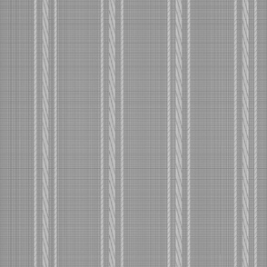 woven stripe grey