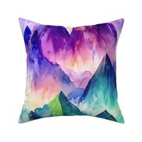 rainbow prism mountains