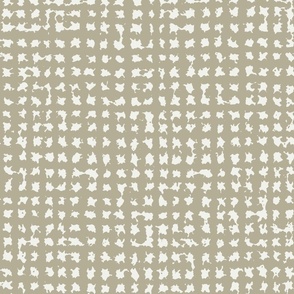 Large // Light sage green and white crosshatch burlap woven texture. 