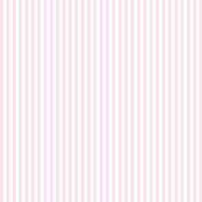 Candy Stripes cherry blossom and white - micro scale