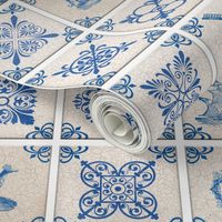 TILE WALL - DELFT TILE COLLECTION (WHITE GROUT)