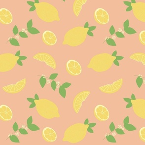 lemon, lemonade, citrus, summer, yellow, orange (medium size)