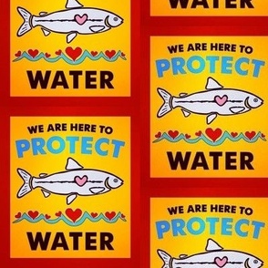 Water Protector Fish & Heart