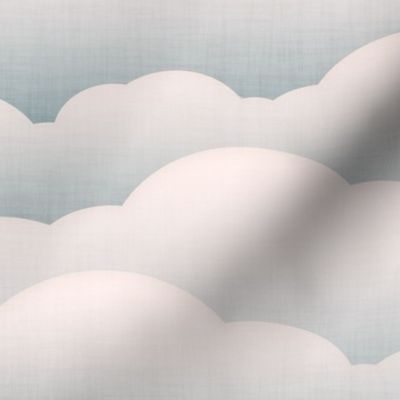 cloudy lines in blue gray