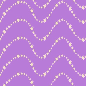 Stellar waves - Wimsigothic - purple background