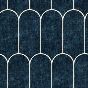 arch tile - dark blue - LAD24