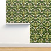 Frog Damask