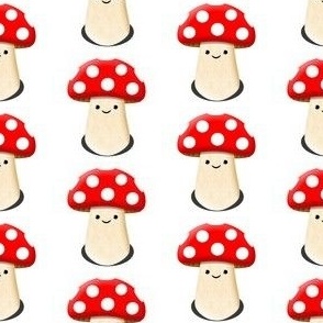 Cute Red Mushroom