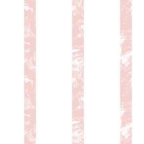 Marble Splash Bold Stripes Design Pale Pink
