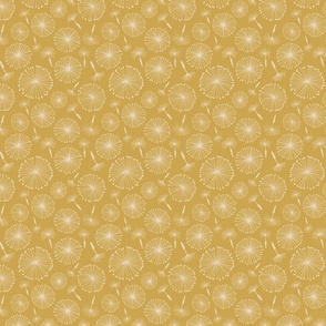 Delicate Dandelions - Neutral Boho Gold + Eggshell