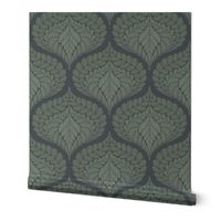 forest fern damask by Pippa Shaw