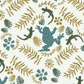 Leap-Year-Frogs-Salamanders-Large-Gold-Teal