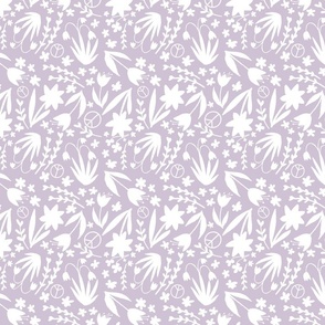 Flower power lavender M