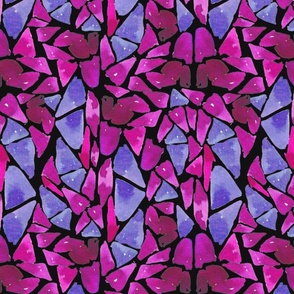mosaic  purple  pink