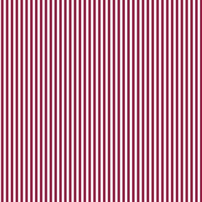 Bold dark pink and white vertical stripes (small)