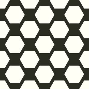 Honeycomb White Black