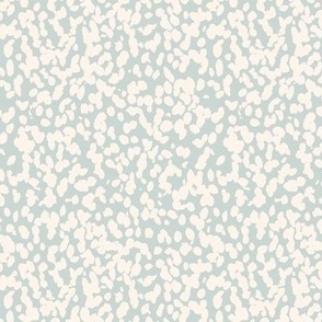 small scale painted speckle on sky blue