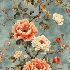 Chinese repetitive floral Imperial 2