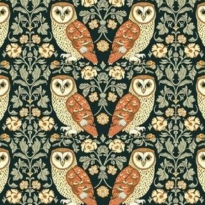 Owls and Floral