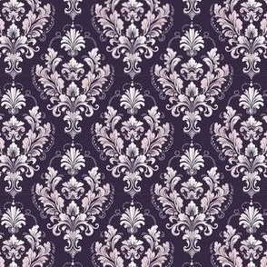 Purple Damask