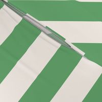 2 Inch Awning Stripe in Grass Green and White