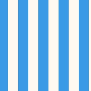 2 Inch Awning Stripe in Sky Blue and White